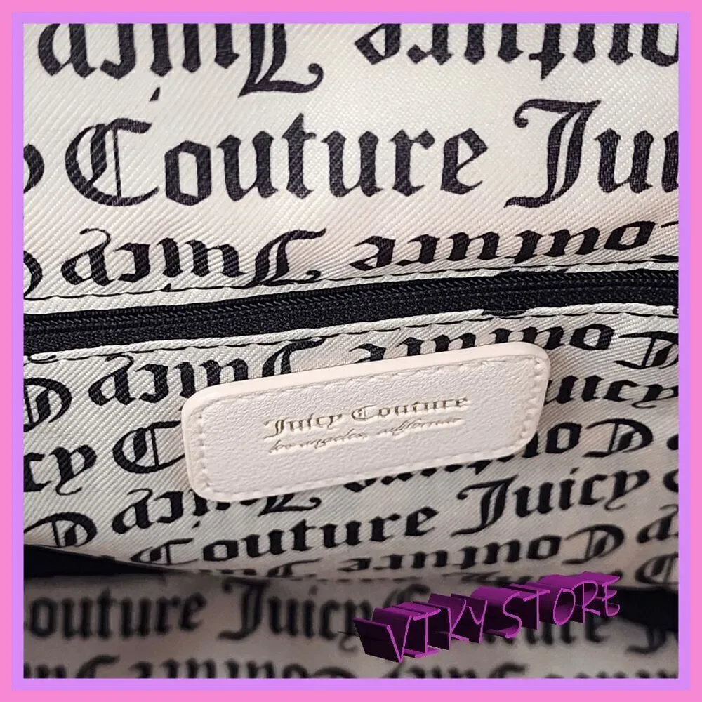 NWT 💕 Juicy Couture Velvet Backpack Rhinestones Glamorous & Chic #7086 💕